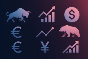 aiquant concept 4 financial symbols web