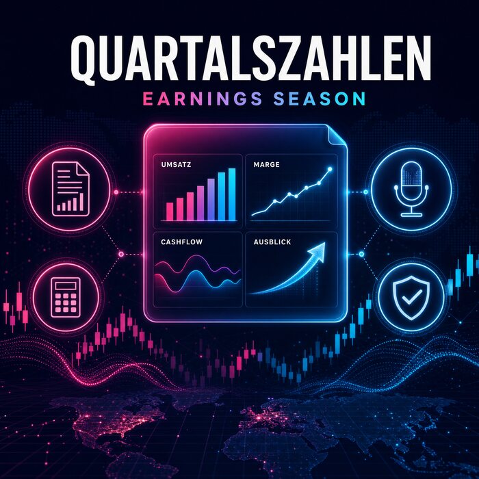 Quartalszahlen und Earnings Season: Umsatz, Marge, Cashflow und Ausblick im Überblick