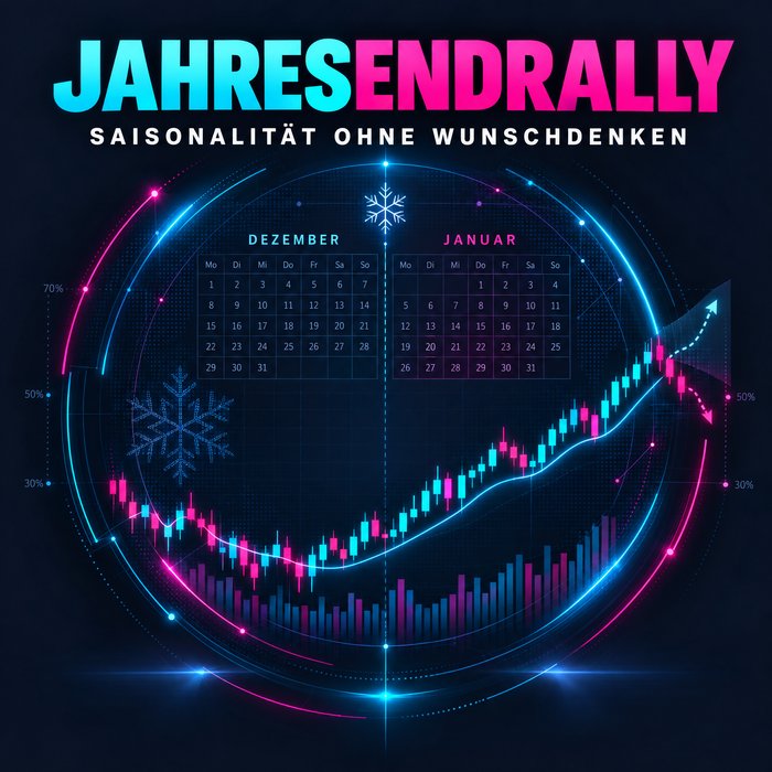 Jahresendrally an der Börse: Saisonalität ohne Wunschdenken